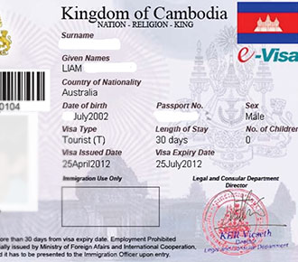 Cambodia e-Visa