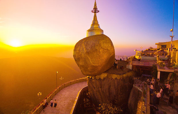 Golden Rock Pagoda