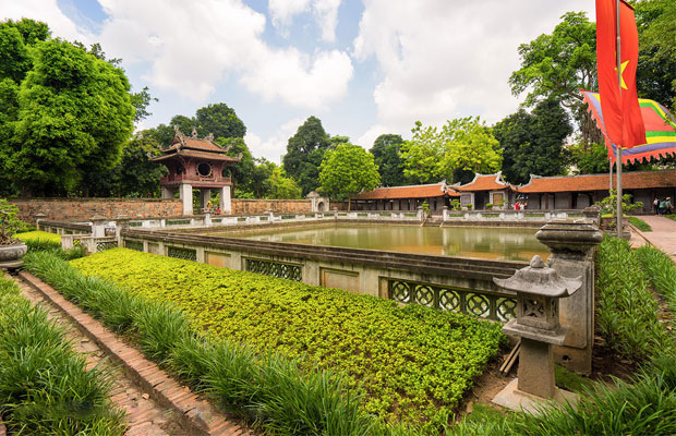 Temple of Literature in Hanoi